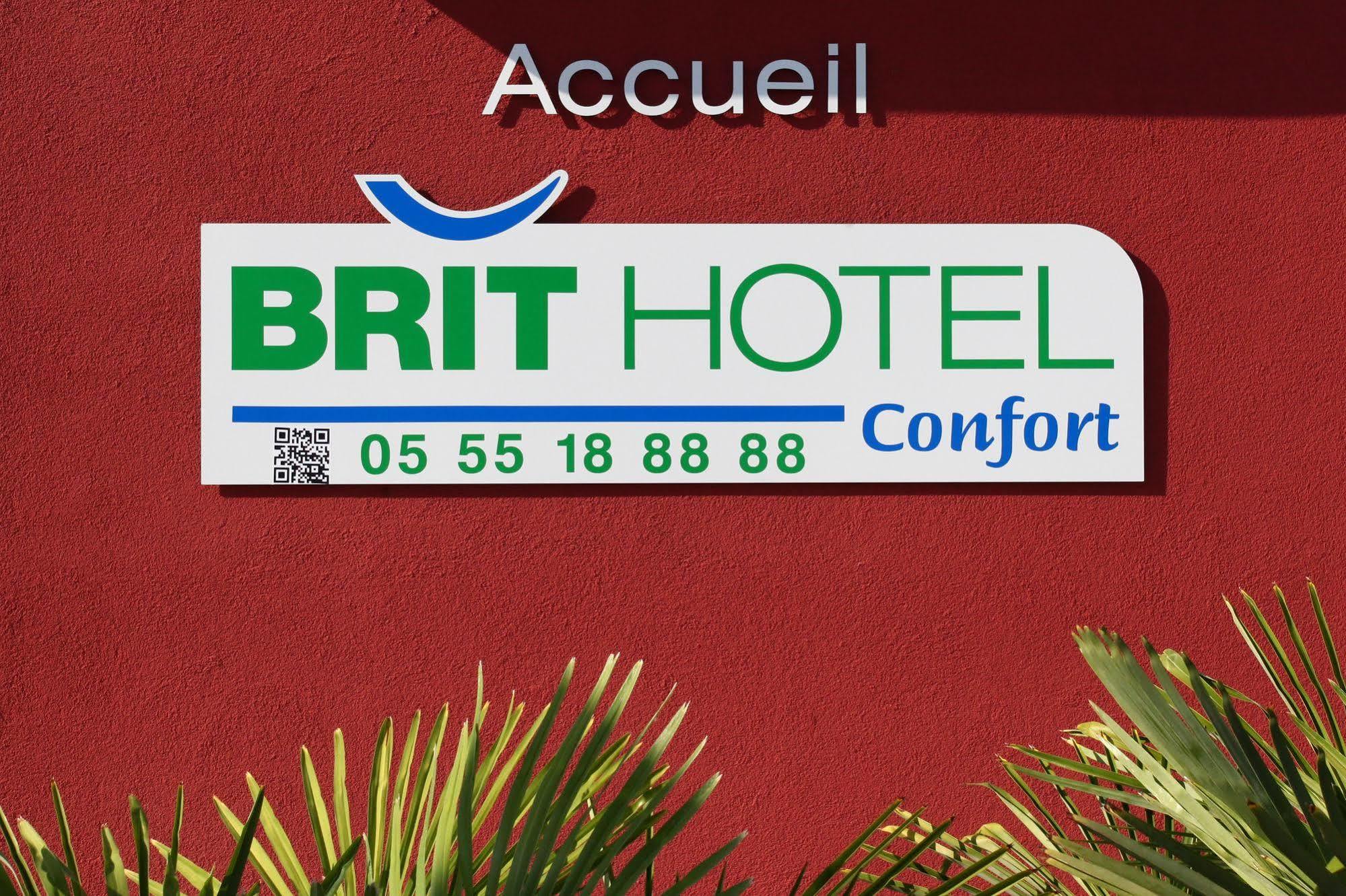 Brit Hotel Brive La Gaillarde - Restaurant La Limousine Malemort Ngoại thất bức ảnh